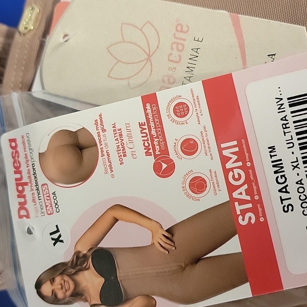 La Duqueza SMI7155 Women's Shapewear Faja Triple Gluteus Lift Enhance Curves XL - Picture 13 of 17